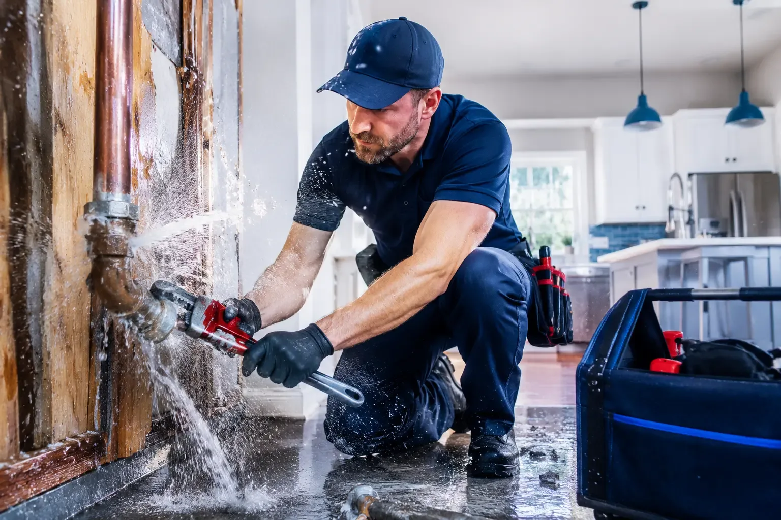 Local emergency pipe repair professionals in Elm Grove, LA